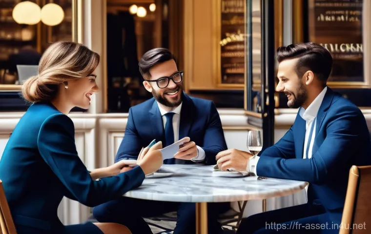 자산관리사 자격증의 수익성 - **Prompt:** A dynamic and sophisticated visual representing a French independent wealth management a...